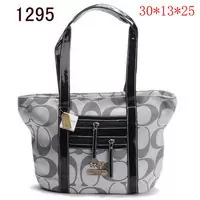 femmes coach sac discount 2013 new ch-1295 en gris